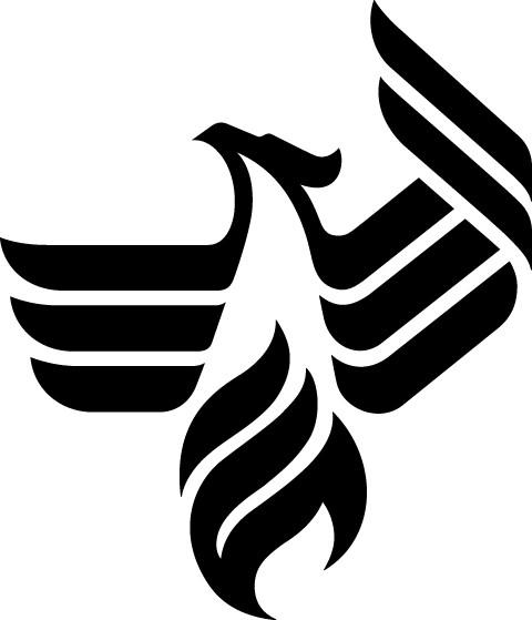 UOPX logo bird only right